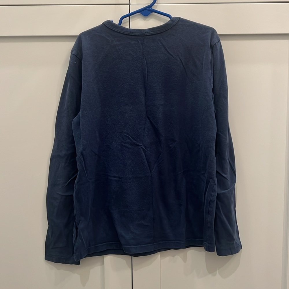 GAP Kids long sleeve tee Size Medium (8-10) color Navy. Solar System Space - Picture 3 of 3